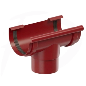 Lej spustowy PVC 130/90 firmy KROP kolor czerwony